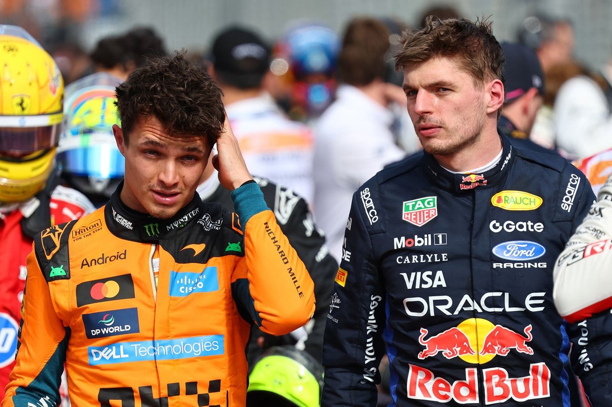 Lando Norris and Max Verstappen praised after fans spot classy Australian GP moment
