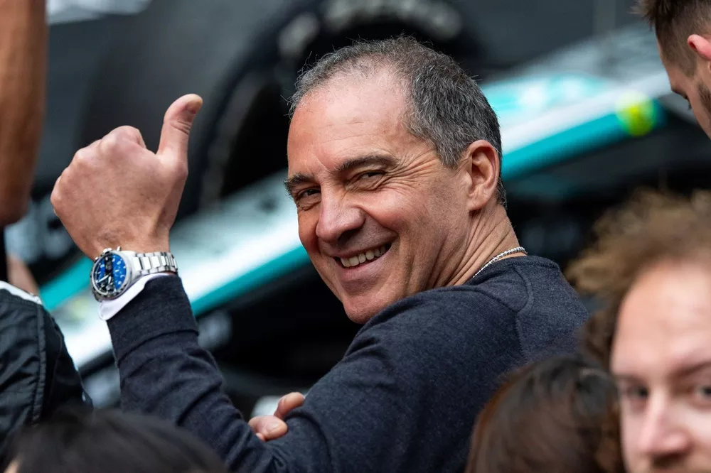 Marco Antonelli, father of Andrea Kimi Antonelli, Mercedes