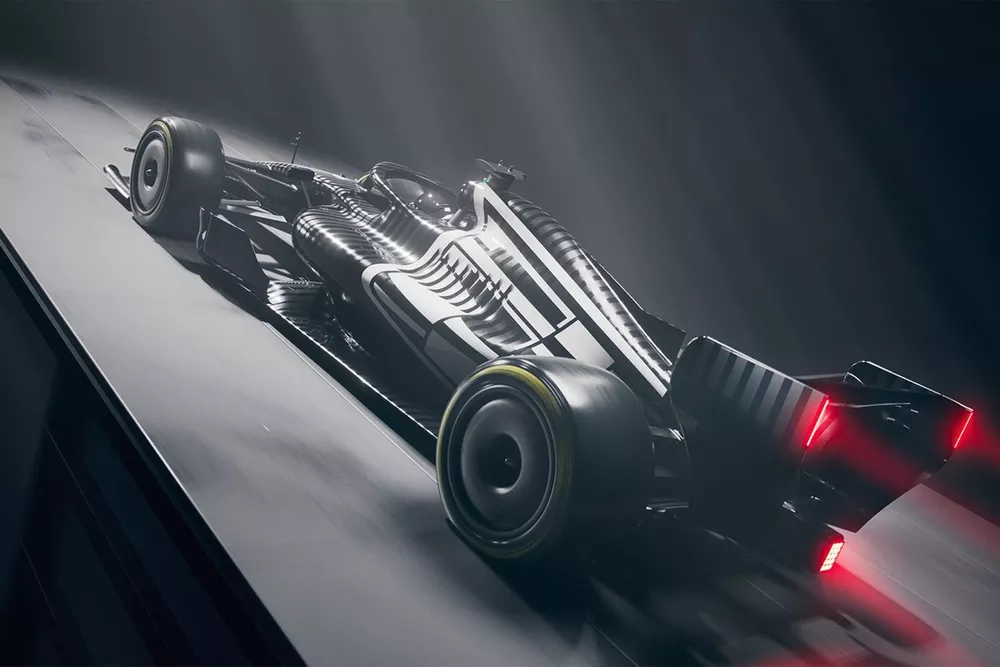 La decoraci&oacute;n &uacute;nica de Cadillac para la F1 en Barcelona 