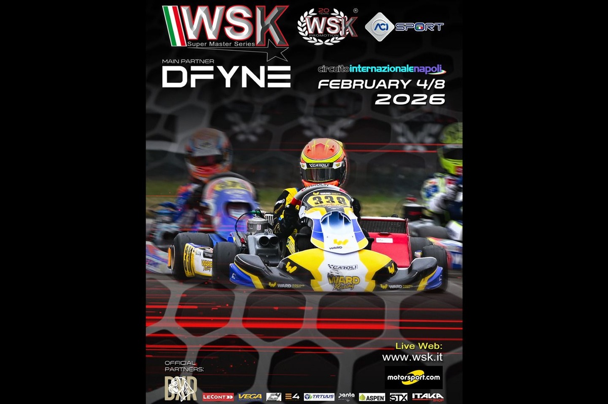 WSK | La Super Master Series scende in pista a Sarno