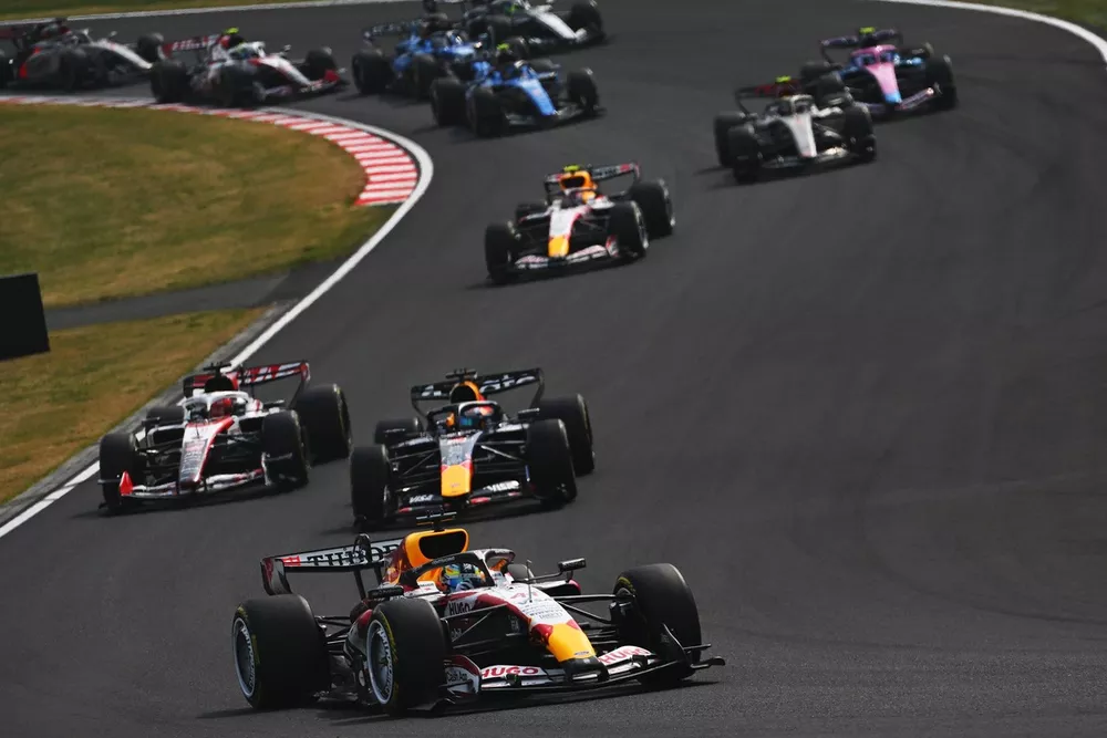 Max Verstappen, Red Bull Racing, Esteban Ocon, Haas F1 Team, Arvid Lindblad, Racing Bulls