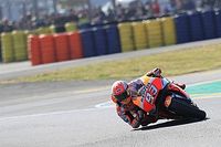 M&aacute;rquez lider&oacute; el warm up y Zarco tuvo una ca&iacute;da