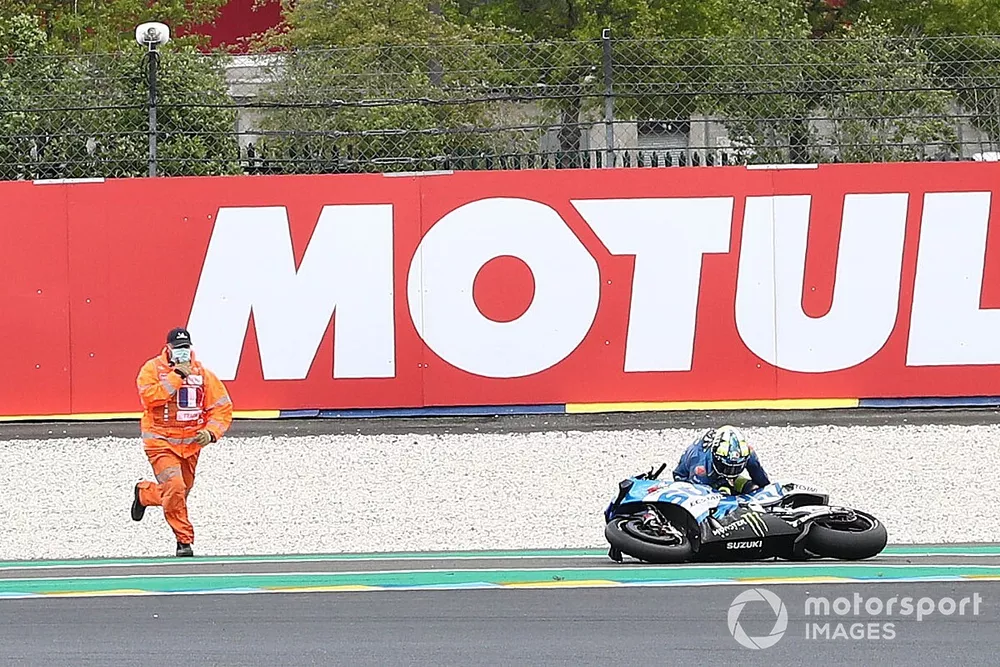 Ca&iacute;da de Joan Mir, Team Suzuki MotoGP 