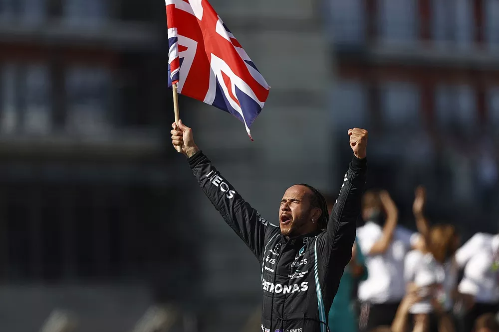 Ganador Lewis Hamilton, Mercedes