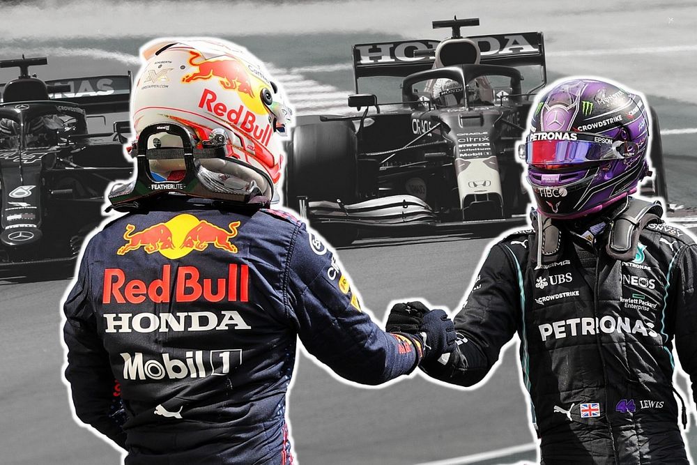 Max Verstappen, Lewis Hamilton