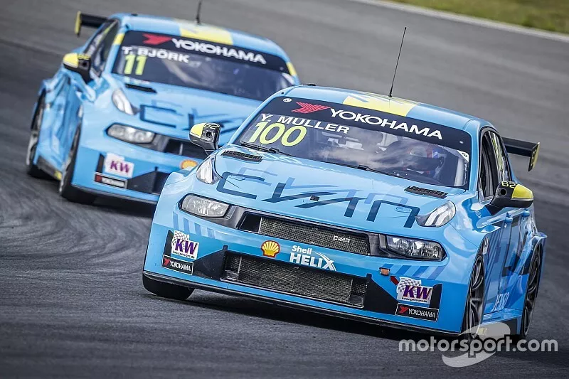 Yvan Muller, Cyan Racing Lynk & Co 03 TCR, Thed Bj&ouml;rk, Cyan Racing Lynk & Co 03 TCR
