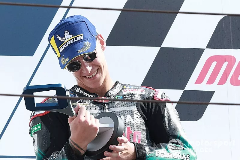 Podium : le deuxième, Fabio Quartararo, Petronas Yamaha SRT
