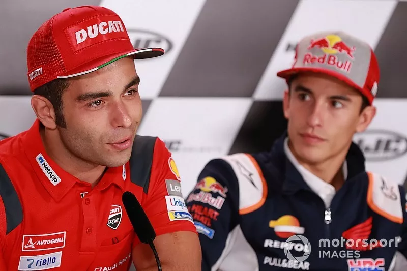 Danilo Petrucci, Ducati Team, Marc M&aacute;rquez, Repsol Honda Team