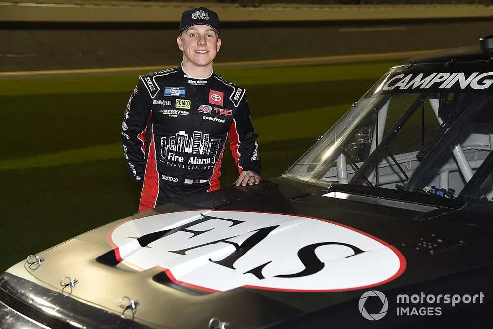 John Hunter Nemechek, Kyle Busch Motorsports, Toyota Tundra Fire Alarm Services