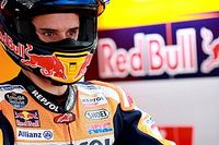 Alex M&aacute;rquez: &ldquo;Me he ca&iacute;do por optimismo, me sent&iacute;a fuerte&rdquo;