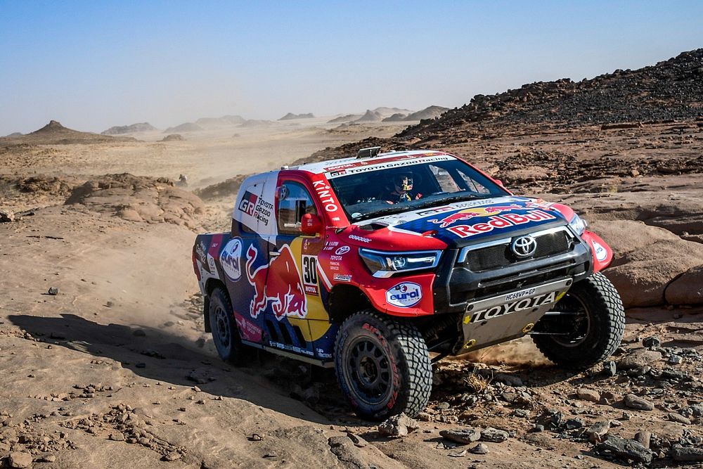 #301 Toyota Gazoo Racing: Nasser Al-Attiyah, Matthieu Baumel