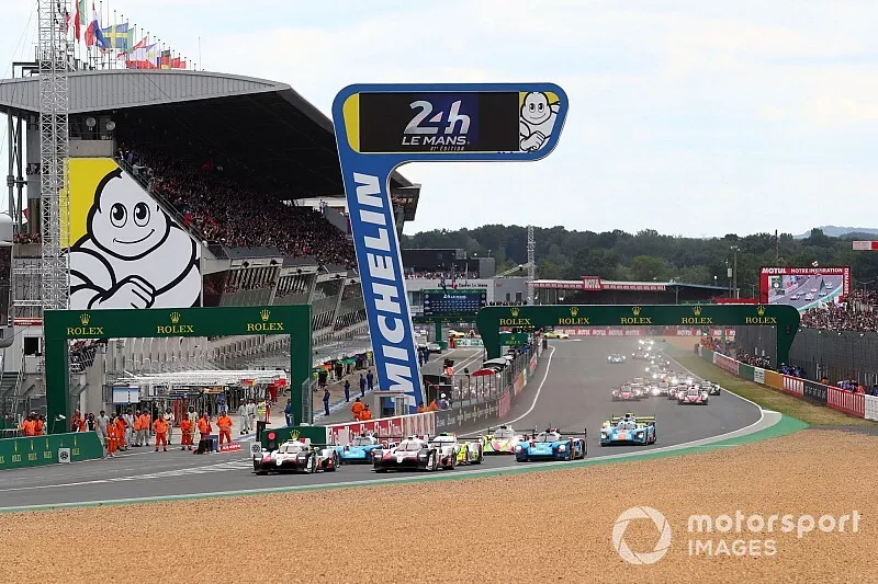 Le départ des 24 Heures du Mans
