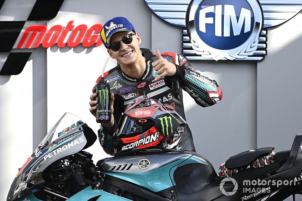 Ganador de la pole Fabio Quartararo, Petronas Yamaha SRT