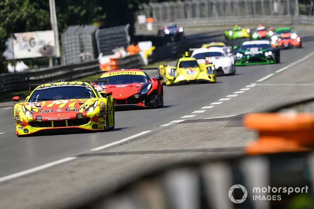 #57 Kessel Racing Ferrari 488 GTE EVO LMGTE Am, Takeshi Kimura, Scott Andrews, Mikkel Jensen