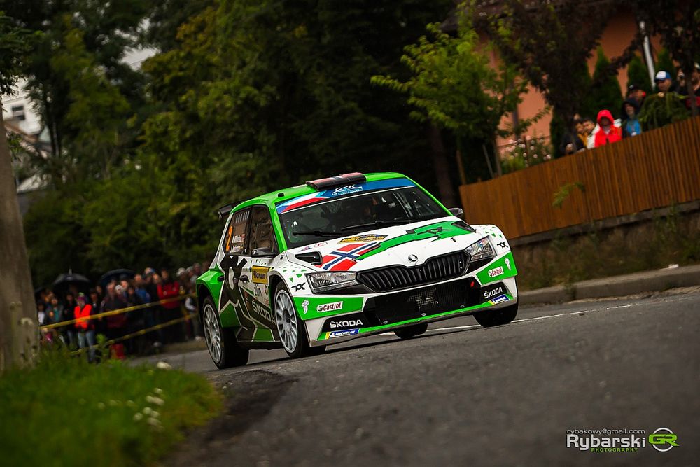 Andreas Mikkelsen, Jonas Andersson, Skoda Fabia Rally2 evo