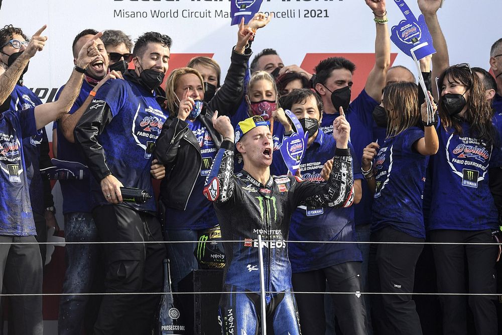 World Champion Fabio Quartararo, Yamaha Factory Racing
