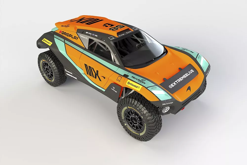 McLaren Extreme E livery