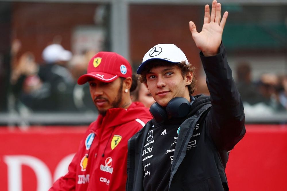 Lewis Hamilton, Ferrari, Andrea Kimi Antonelli, Mercedes