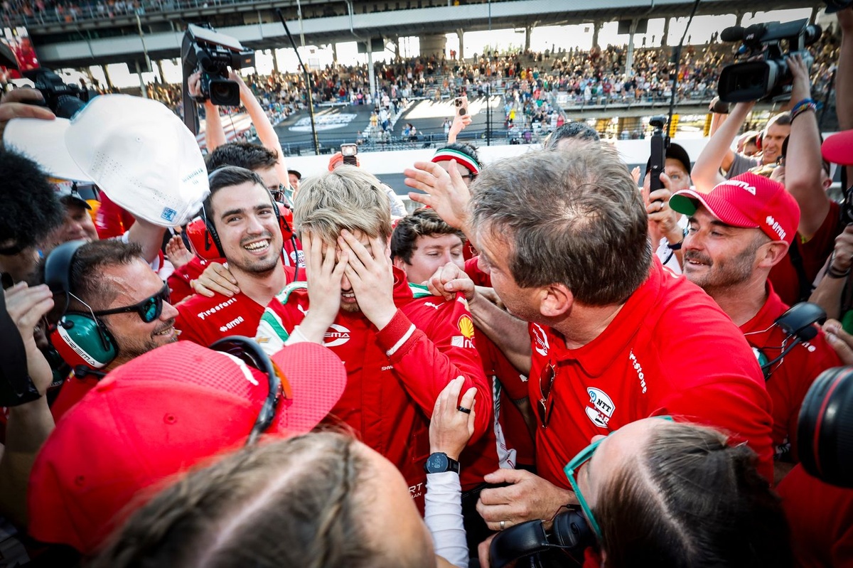 The complete starting grid for the 109th running of the Indianapolis 500