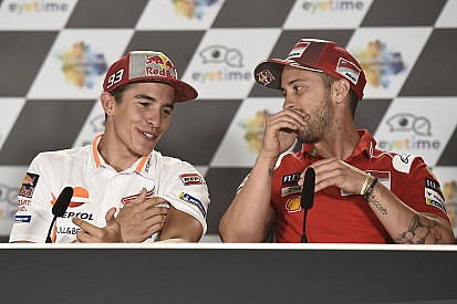Márquez: "Cuando Dovizioso se ponga segundo, y no falta mucho, el más peligroso será él"