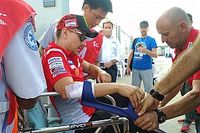 Lorenzo: "Es poco probable que me suba a la moto ma&ntilde;ana"