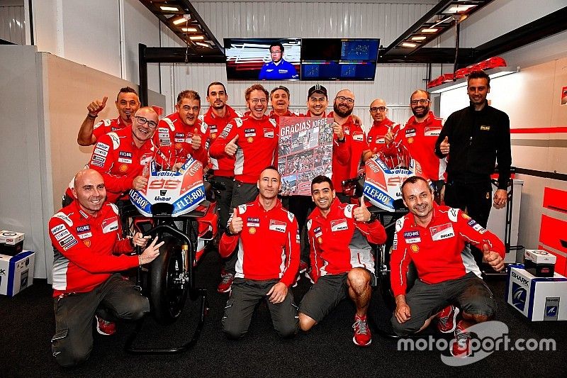 Jorge Lorenzo, despedida Ducati