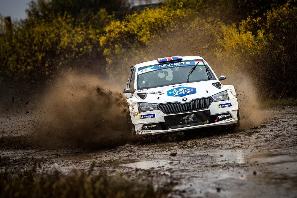 INGRAM Chris, WHITTOCK Ross, Skoda Fabia R5, Rally Hungary, FIA ERC