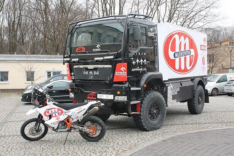 Marcelina Zawadzka, Grzegorz Baran, MAN TGA