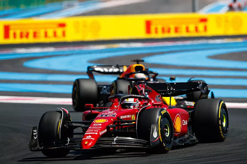 Charles Leclerc, Ferrari F1-75, Max Verstappen, Red Bull Racing RB18