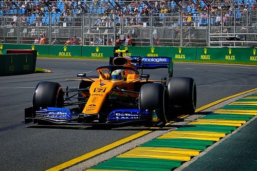 Norris "condujo como un veterano" en su debut en F1