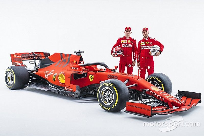 Charles Leclerc, Ferrari, Sebastian Vettel, Ferrari with the Ferrari SF90