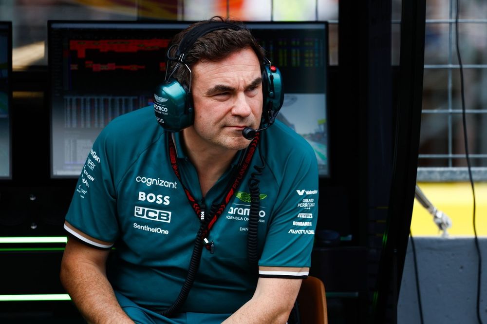 Dan Fallows, diretor t&eacute;cnico da equipe de F1 da Aston Martin