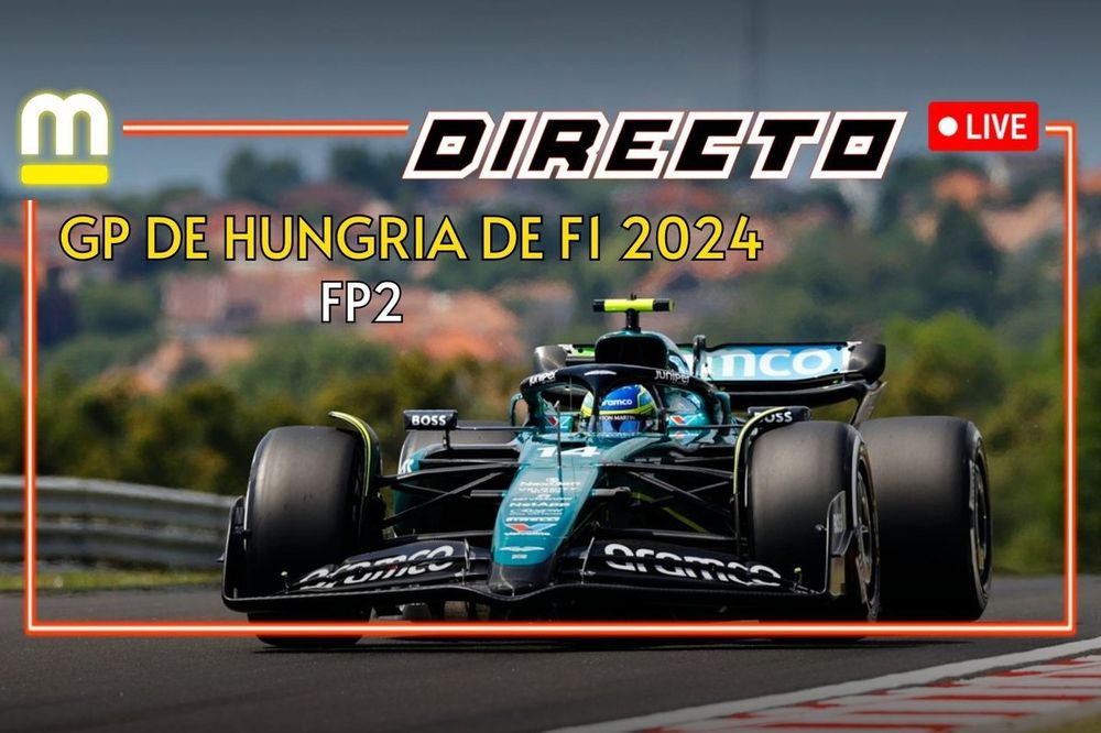 Directo FP2 Hungría 2024
