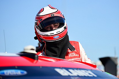 Rookie Blaney brings home a top five result for the Wood Brothers