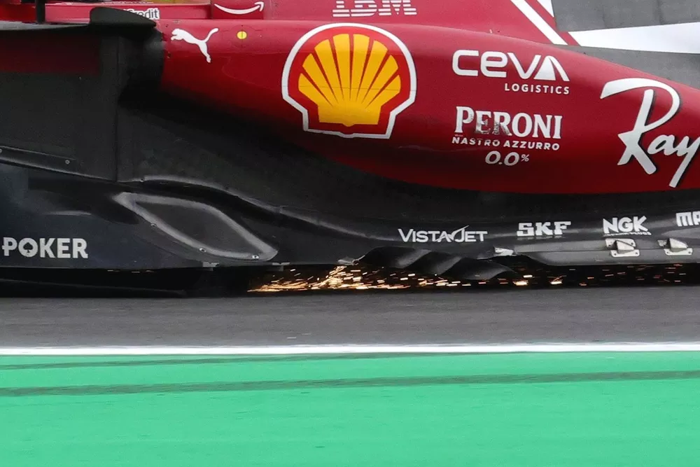 Lewis Hamilton, Ferrari car detail