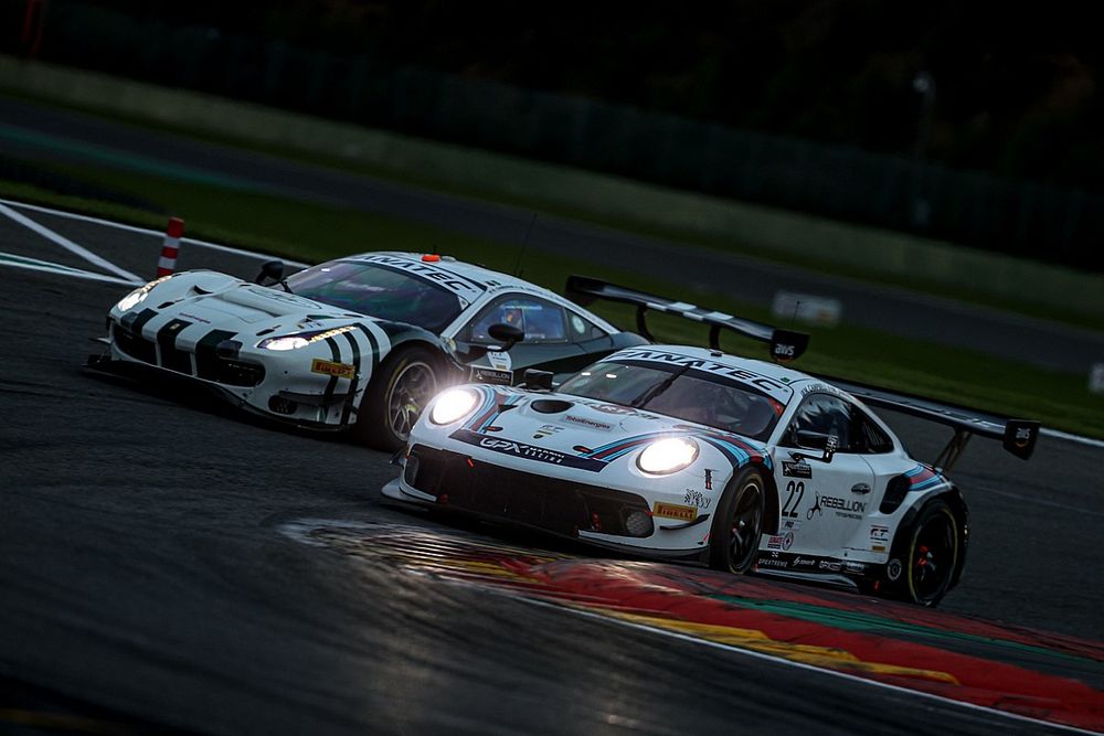 #22 GPX Racing Porsche 911 GT3-R: Matt Campbell, Earl Bamber, Mathieu Jaminet