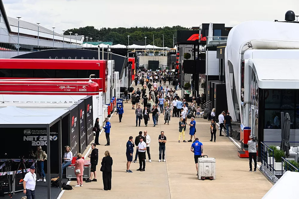 The paddock