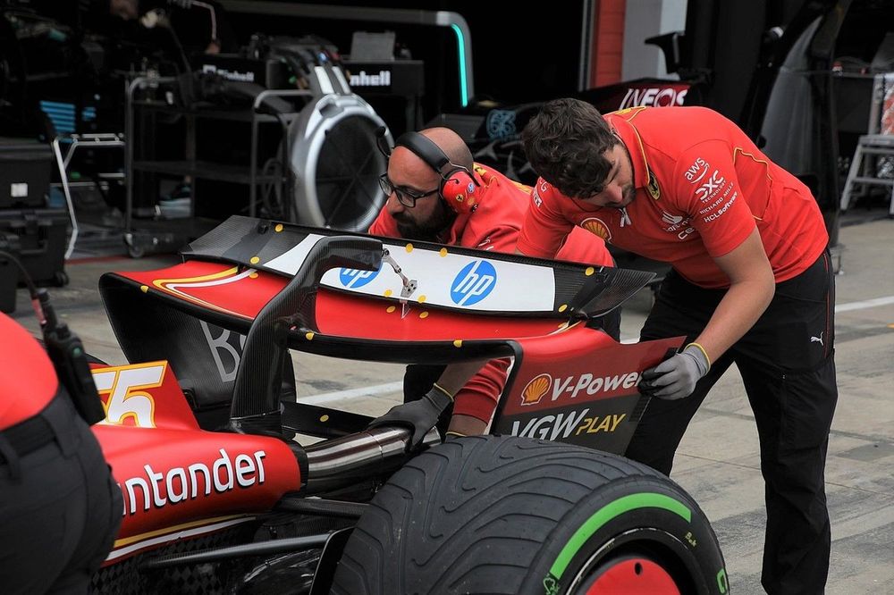 Detalle técnico del Ferrari SF-24