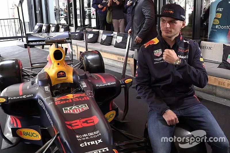 Max Verstappen Tag Heuer presentation