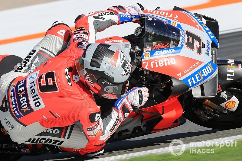 Petrucci fue el más rápido en el primer día de Jerez