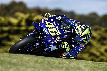Septième, Rossi pense qu'il aurait fait mieux sans la pluie