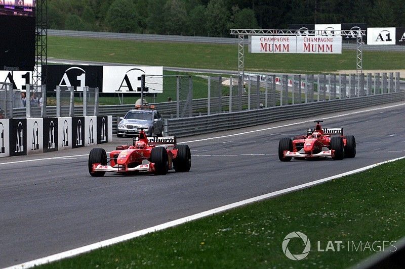 Michael Schumacher, Ferrari, Rubens Barrichello, Ferrari