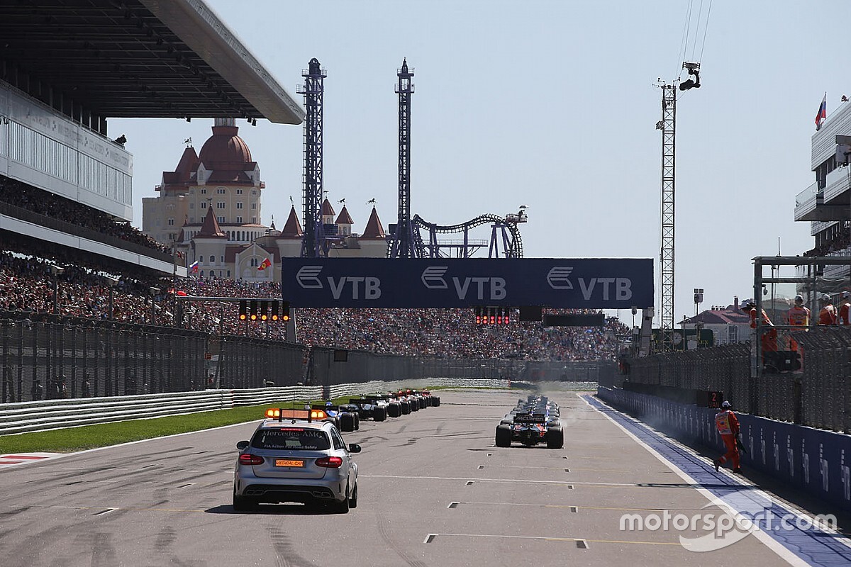 Confira os horários para o GP da Rússia de Fórmula 1