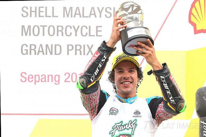 Podium: third place Franco Morbidelli, Marc VDS