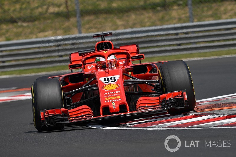 Tes Hungaroring: Giovinazzi puncaki hari pertama, Gelael kecelakaan