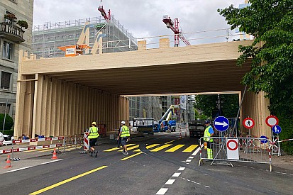 Fotogallery: i lavori sulle strade di Zurigo