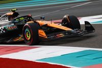 Norris lidera a Verstappen en la FP1 de Abu Dhabi con ausencia de Piastri