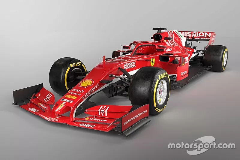 Concepto 3D de maqueta de Ferrari