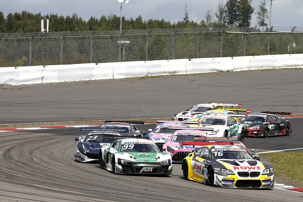 Timo Glock, ROWE Racing, BMW M6 GT3, Markus Winkelhock, Abt Sportsline Audi R8 LMS GT3