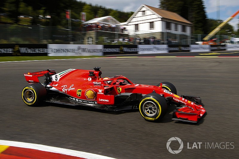 Vettel: “Estamos na direção certa” na Bélgica